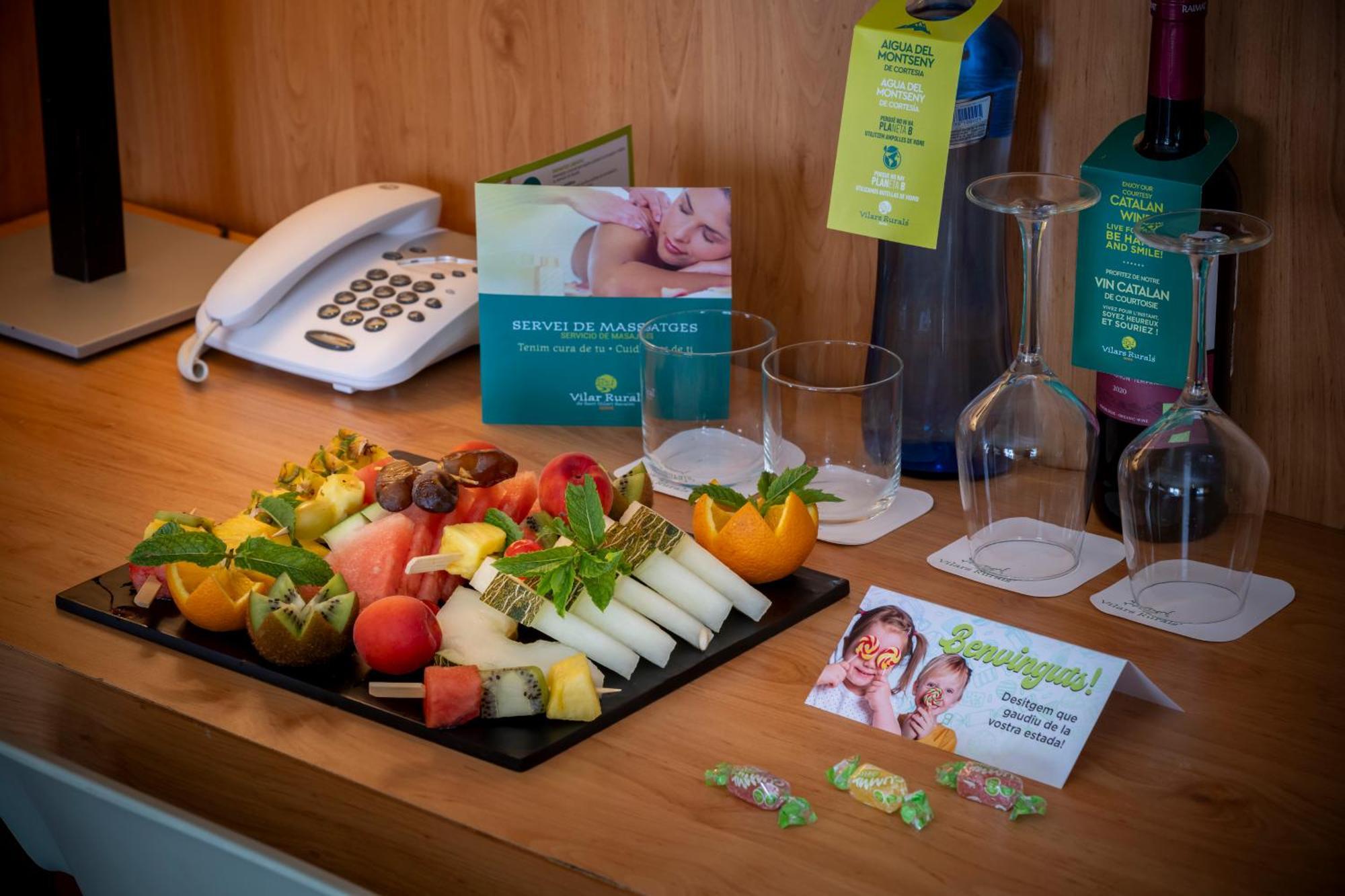 Vilar Rural De Sant Hilari Sacalm By Serhs Hotels 객실 사진